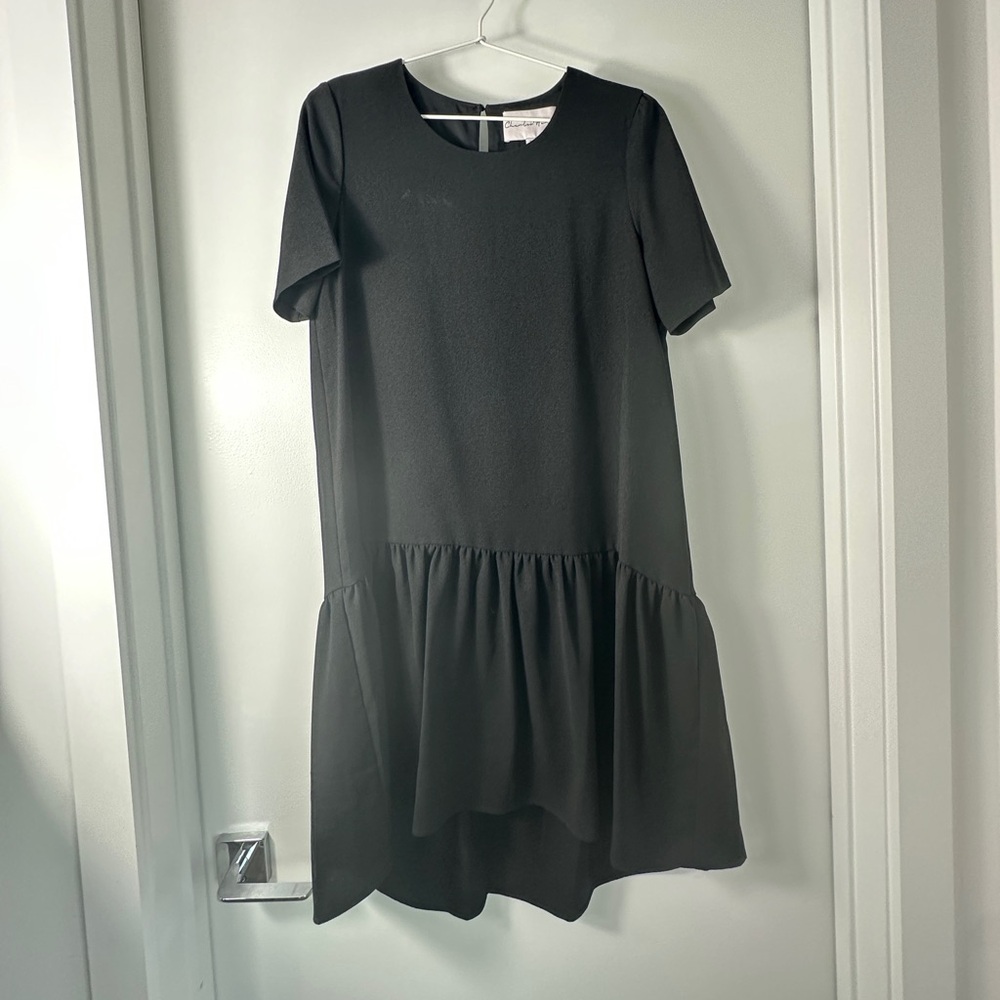 Charles Henry Charcoal Gray Dress